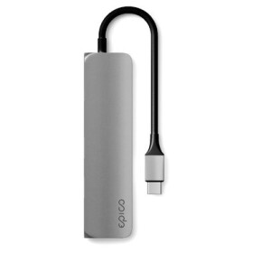 Epico iStores USB-C Hub černá / USB Hub / 2x USB-A / 1x USB-C / 1x HDMI (9915111900077)