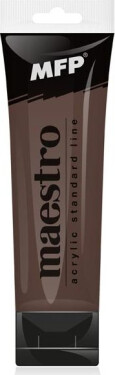 Akrylová barva Maestro 75ml - burnt umber