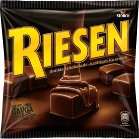 Storck Riesen čokoládové karamelky v hořké čokoládě 231 g