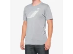 100% Helix Tech pánské triko krátký rukáv Heather Grey vel. S/M