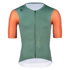 Dres FORCE LIMIT krátký rukáv, zeleno-oranžový (Barva zeleno-oranžová, velikost S)