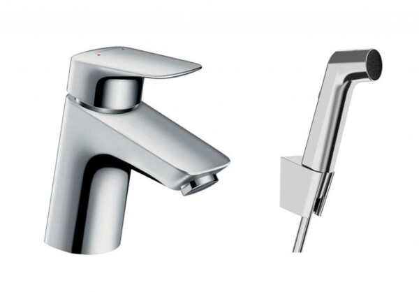 HANSGROHE - Logis Umyvadlová baterie s bidetovou sprškou, chrom 71290000