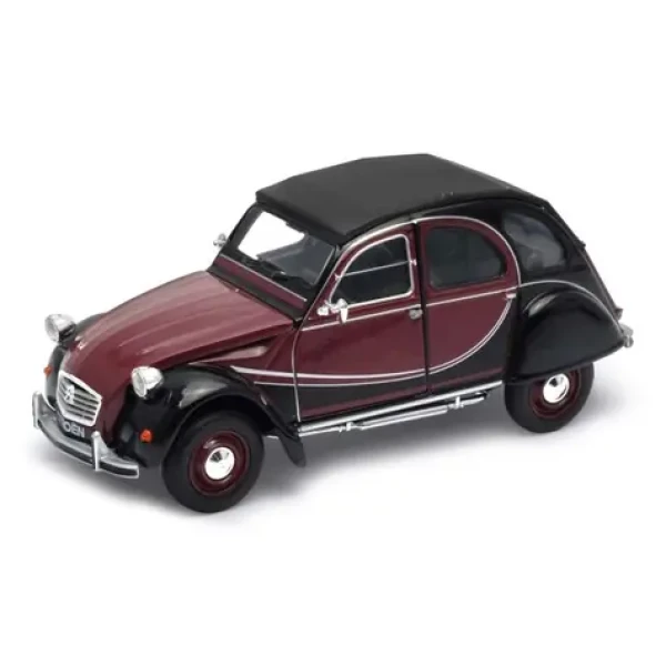 Welly Citroën 2CV 6 Charleston černá burgund