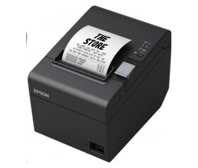 Epson TM-T20III, pokladní tiskárna, USB/LAN, 8 dots/mm (203 dpi), řezačka, černá