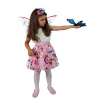 Dětský kostým - TUTU sukně motýl s čelenkou a křídly