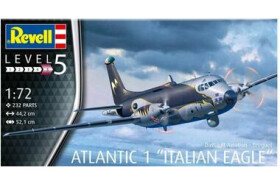 Revell Atlantic Plastic ModelKit letadlo 03845 Breguet 1 Italian Eagle 1:72