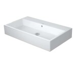 DURAVIT - Vero Air Umyvadlo nábytkové 80x47 cm, s přepadem, bez otvoru pro baterii, WonderGliss, bílá 23508000281