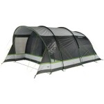 High Peak Garda 5.0 šedo-zelená / Stan pro 5 osoby / 550 x 300 x 210 cm / vodní sloupec: 4000mm (11823-HP)