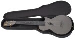 Cascha Ukulele Carbon Fibre Black Set EQ