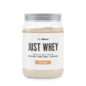 Just Whey Grass-Fed Protein – GymBeam (slaný karamel, 500 g) (28324-47-500g-saltedcaramel-01)