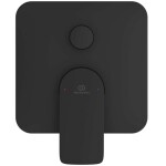 IDEAL STANDARD - Ceralife C Baterie pod omítku, pro 2 spotřebiče, s tělesem, hedvábná černá BE061XG