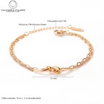 Ocelový náramek Isabela - chirurgická ocel, Zlatá 16 cm + 3 cm (prodloužení)