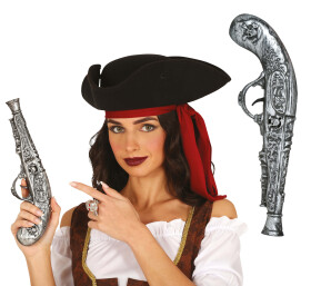 Kostýmová bambitka historická pistole 30 cm