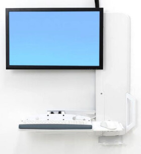 ERGOTRON StyleView Sit-Stand VL / systém držáků na zeď / pro monitor klávesnici a myš (61-081-062)