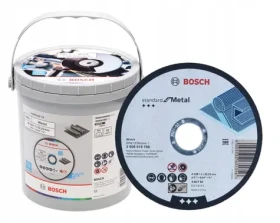 Bosch 2608626116 / Řezací kotouč na nerezovou ocel a kov / Průměr 125 x 22.23 mm / Šířka řezu 1 mm / 100 ks (2608626116)