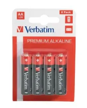Verbatim 49503 Alkalické baterie AA (8ks) / 1.5V (49503)