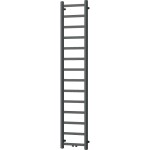 MEXEN - Bolt otopný žebřík/radiátor 1800 x 400 mm, 406 W, antracit W126-1800-400-00-66