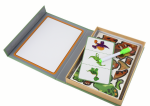 Mamido Vzdělávací sada magnetické puzzle s motivy dinosaurů
