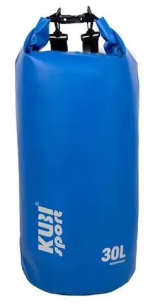 KUBISPORT Lodní vak 30 l modrý / Nepromokavý vak / Objem 30 l (05-BA11K-MO)