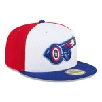 New Era Pánská kšiltovka Chicago White Sox MLB Kannapolis Cannon Ballers Batting Practice Authentic 59FIFTY Fitted Velikost: 7