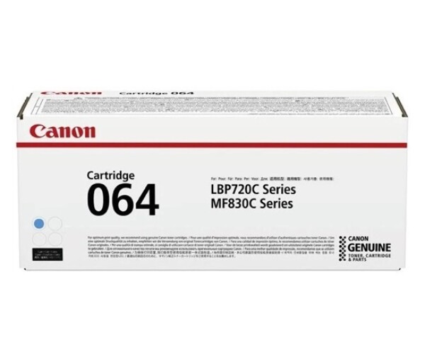 Canon TONER CRG 064C azurová pro i-Sensys MF 832cdw ( 5 000 str.) EDF_543903