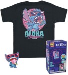 Funko pocket POP &amp; Tee: Disney - Summer Stitch (velikost L)