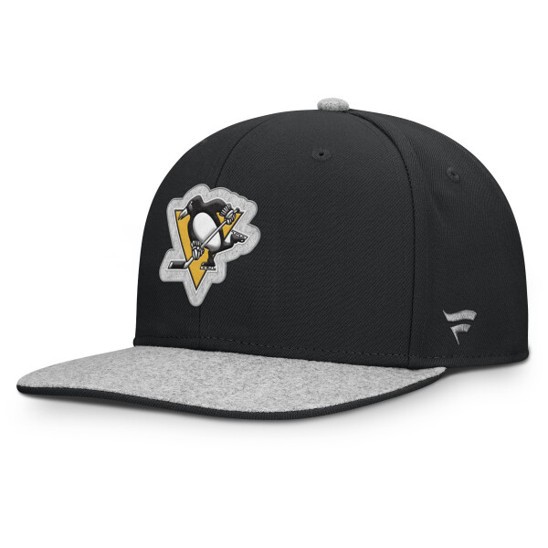 Fanatics Pánská kšiltovka Pittsburgh Penguins NHL Loden Structured Adjustable Flat Brim Cap