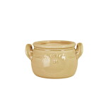 Strömshaga Kameninový obal na květináč Brobacka Light Yellow 1 l, žlutá barva, keramika