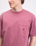 Tričko Gramicci One Point Tee Pigment Dyed RED PIGMENT