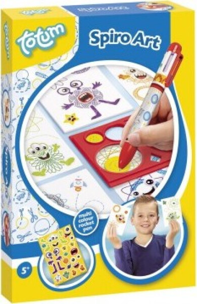 Kreativní sada Spiro Art spirálové umění plast v krabičce 13x19x3,5cm