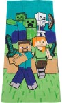 Dětská osuška Minecraft Hrdinové z Overworldu