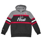 Mitchell & Ness Pánská mikina Miami Heat NBA Head Coach Hardwood Classics Hoodie Velikost: S