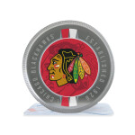 Mustang Puk Chicago Blackhawks NHL Crystal Ribbon