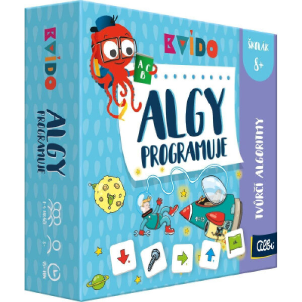 Algy programuje - Tvůrčí hra s algoritmy - Kvído - Albi