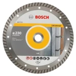 Bosch 2608602397 O 230 mm / Diamantový řezací kotouč / Standard for Universal Turbo / beton, zdivo, cihly (2608602397)