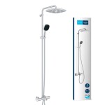 GROHE - Vitalio Comfort Sprchový set s vanovým termostatem, 25x25 cm, 2 proudy, chrom 26984001