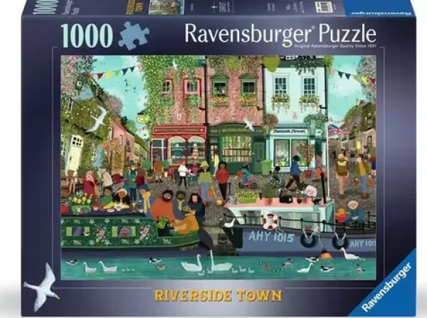 Ravensburger Puzzle Město Riverside
