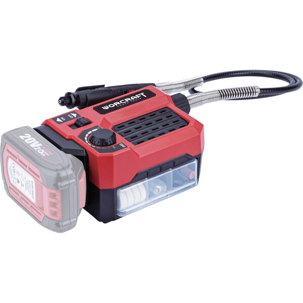 AKU bruská přímá, 3,2mm, 20V, ShareSYS, WORCRAFT CEMG-S20Li