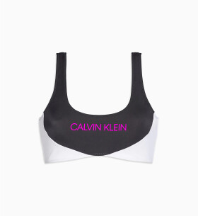 Vrchní díl plavek černobílá Calvin Klein