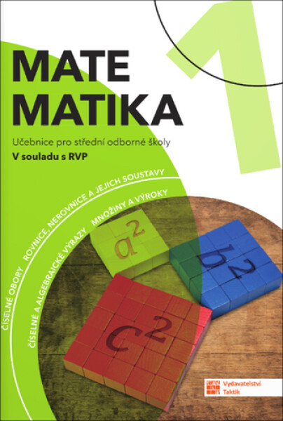 Matematika 1 pro SOŠ - učebnice - Robert Weinlich