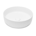 Umyvadlo na desku SAT Infinitio 39x39 cm mat bez otvoru pro baterii SATINF3939M SATINF3939M