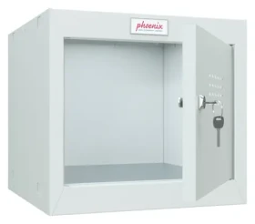 Phoenix Safe CL0344GGK šedá / Skříňka / volně stojící / 1 přihrádka / zámek dveří (CL0344GGK)