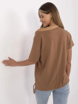 Tričko CLM TS 1019.79 světle hnědé XL