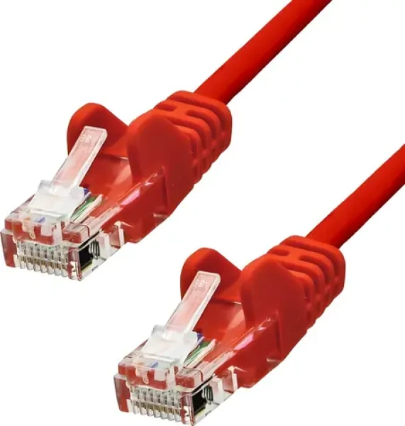 ProXtend CAT5e U/UTP červená / Patch kabel / 25 cm / PVC / AWG 26 / CCA (V-5UTP-0025R)