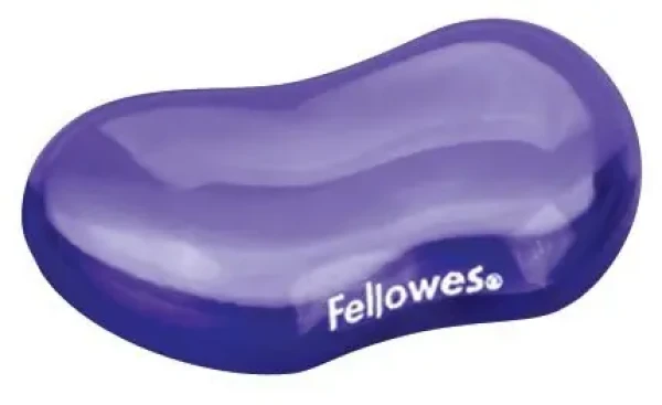 Fellowes CRYSTAL Gelová Podložka pod zápěstí fialová (FELFERGWPADCRYSTP)