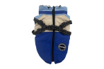 Nexo zimní bunda pro psa na ZIP Barva: Modrá, Délka zad (cm): 38, Obvod hrudníku: 42 - 50 cm