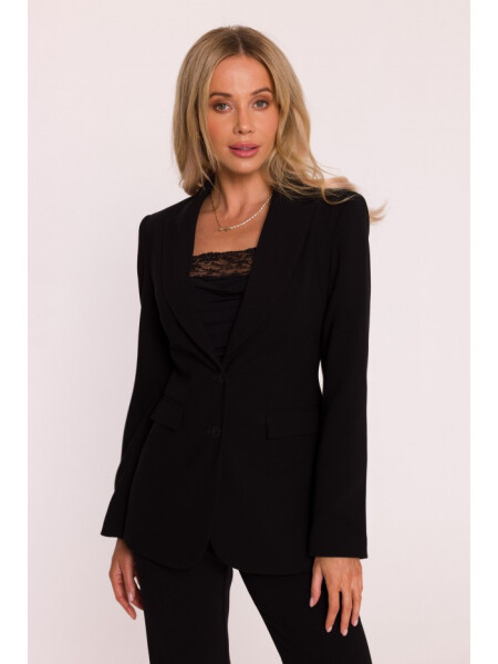 S417 Blejzr s laclem - černý EU XXL