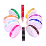 Elastomer - barevný - 0,8 mm - 6 m - 1 ks Barva: Oranžová