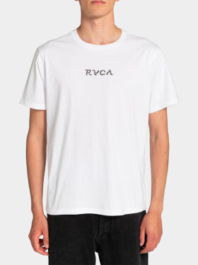 RVCA FINAL TRIP white pánské tričko krátkým rukávem