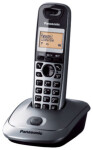 Panasonic KX-TG2511FXM sříbrná / DECT bezdrátový telefon / 3-řádk. displej / konference (KX-TG2511FXM)